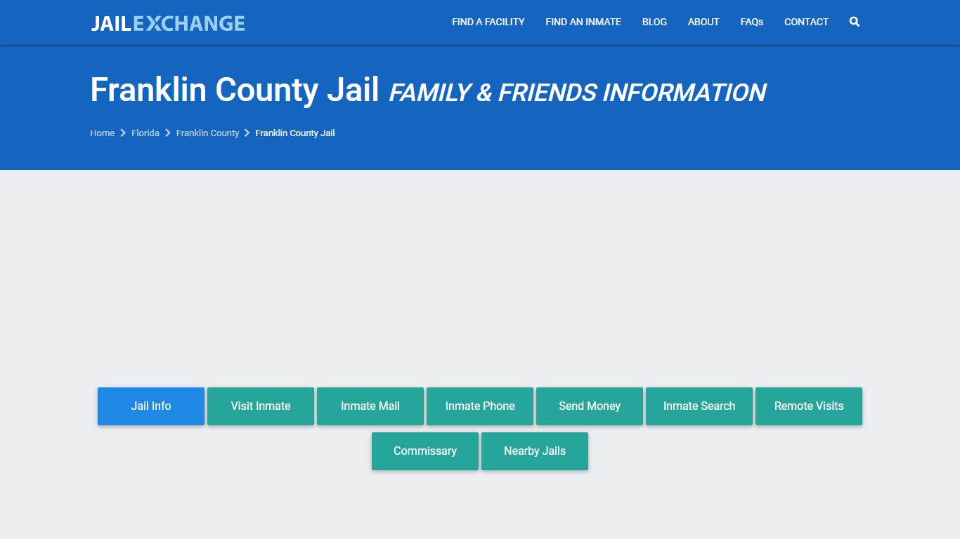 Franklin County Jail FL | Booking, Visiting, Calls, Phone